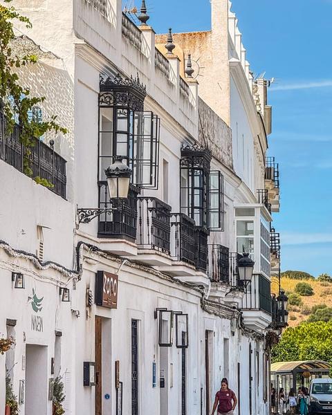 A quiet street in an Andalusian town